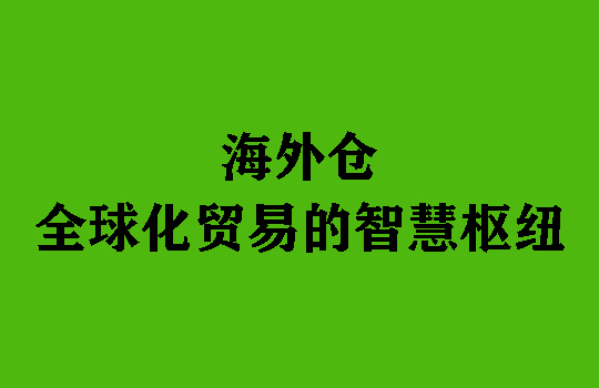 海外仓：全球化贸易的智慧枢纽
