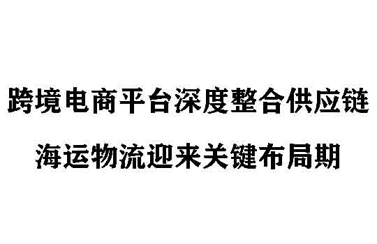 Temu自建海运物流体系:跨境电商平台深度整合供应链,海运物流迎来关键布局期