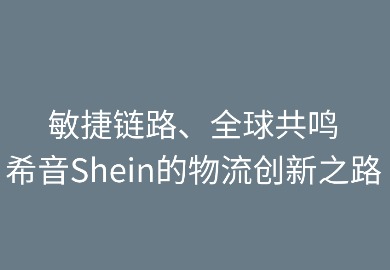 敏捷链路,全球共鸣:SHEIN的物流创新之路