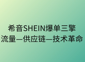 希音爆单三擎：流量×供应链×技术革命