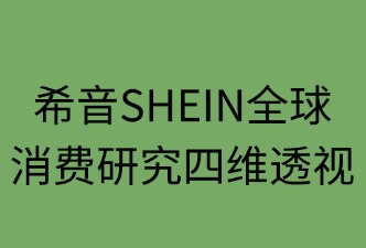 希音全球消费研究四维透视