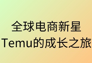 全球电商新星Temu的成长之旅