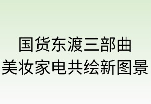 国货东渡三步曲：美妆家电共绘新图景
