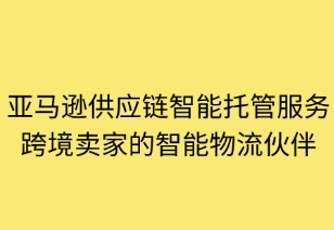 亚马逊供应链智能托管服务：跨境卖家的智能物流伙伴