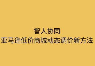 智人协同：亚马逊低价商城动态调价新策略