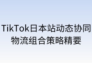 动态协同：TikTok日本站物流组合策略精要