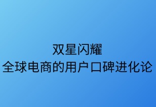 双星闪耀：全球电商的用户口碑进化论